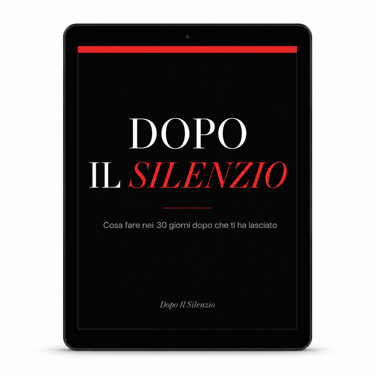 DOPO IL SILENZIO Da "non so cosa fare" a un piano chiaro, in 30 giorni