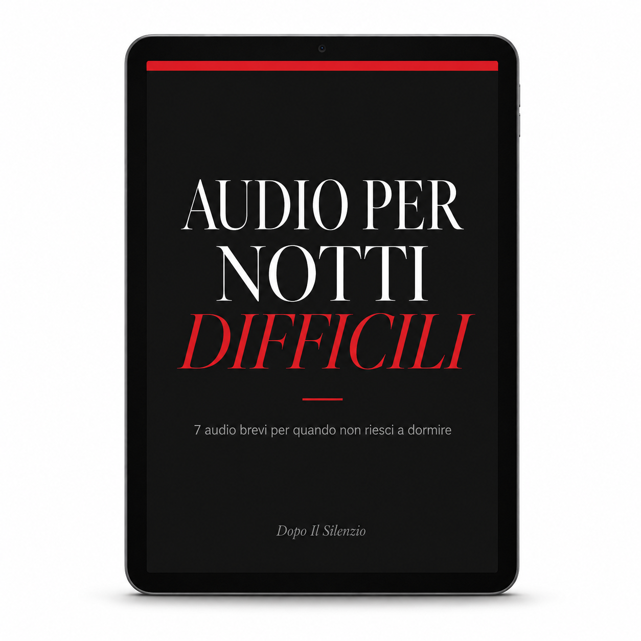 Audio per notti difficili